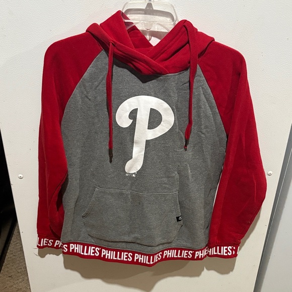 Philadelphia Phillies Red and Gray Hoodie - Picture 1 of 3